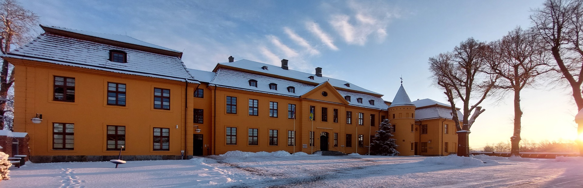 Schloss im Schnee