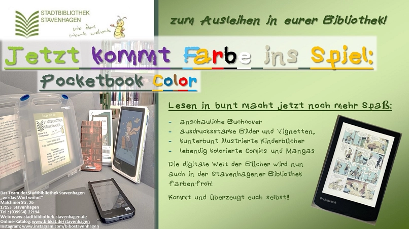 eReader Color © Amt Stavenhagen